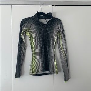 Nike Pro long sleeve racer zip-up